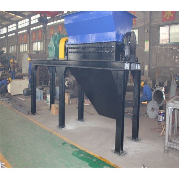 Full Automatic Sheep Carcass Single Shaft Shredder with Finely Equipment