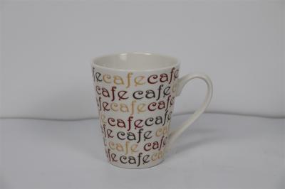 Customized Decals Design Ceramic Drinkware 310cc Ceramic New Bone China Coffee Mug