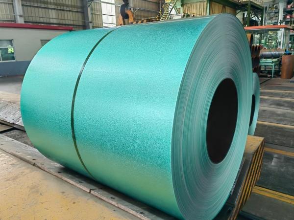 PVDF PE Finish Prepainted Galvalume Steel Coil Roofing Cladding Galvalume Gutter Coil