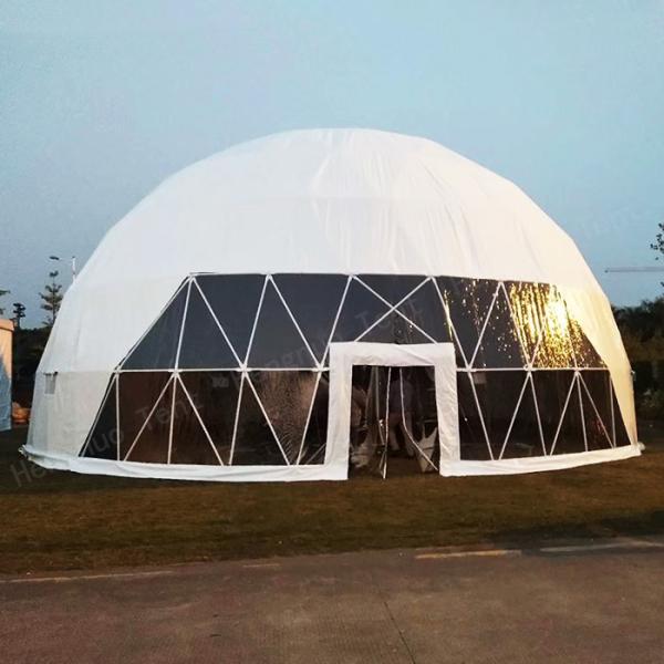 20m Large Geodesic Dome Tent Waterproof Hemisphere Outdoor Restaurant