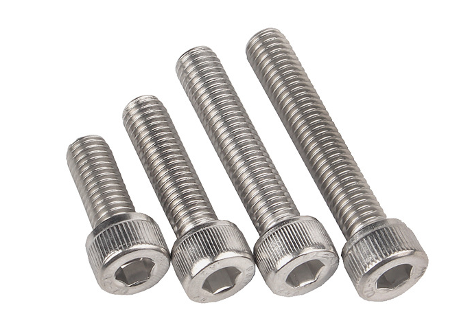 JIS M1.6-M24 ISO Compliant Stainless Steel Hex Socket Cap Head Screws Standard JIS ISO