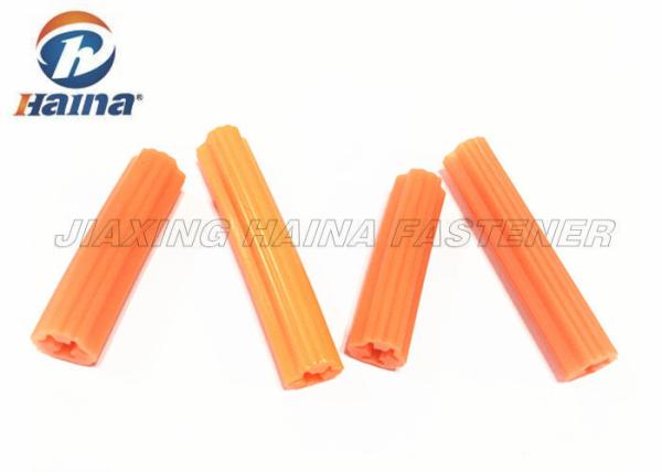 Orange / Blue / White 5/16x1 Concrete Plastic Nylon Wall Plugs Anchor Bolt