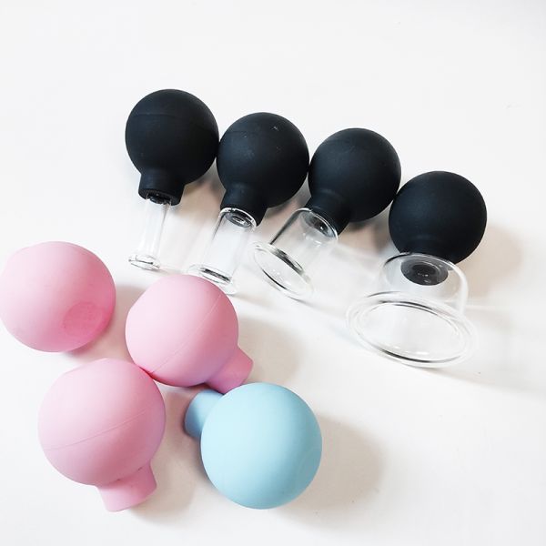 4Pcs PVC Suction Vacuum Massage Jars Vacuum Cupping Therapy Set For Health for Improved Health