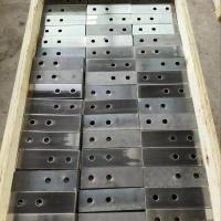Épaisseur et largeur personnalisables barres plates en métal à fente pour matériaux de construction durables