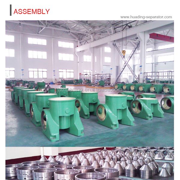 220V - 480V Biodiesel Separator Machine Disc Stack Centrifuge 300W