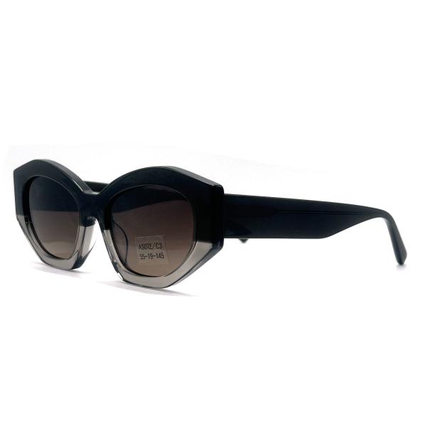 AS072 Óculos de sol com quadro de acetato no estilo moda/clássico para mulheres