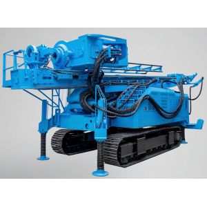 Soil Improvement Equipment with Triple Grouser Track Shoe 400 mm Low Ground Pressure 0.070 MPa and Dual Pumps 312 L/min