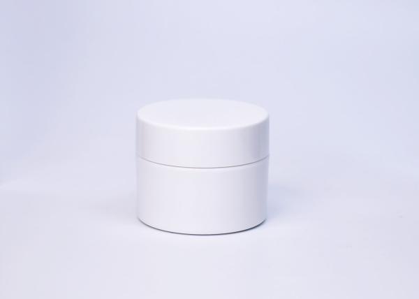 Sustainable Straight Side 0.5OZ 15ml Plastic Cosmetics Cream Jar With Single Thick Wall For Skincare Face Eye Serum Lip