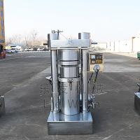 80-100 kg/h heure de sésame d'huile de presse d'huile hydraulique froide d'équipement faisant à noix de coco de machine le presser froid d'huile