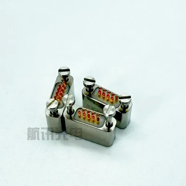 J30jzpen9zksal02 9-Core Precision Twisted-Pin Micro Connector with Aluminum Alloy Shell for Aerospace Field.