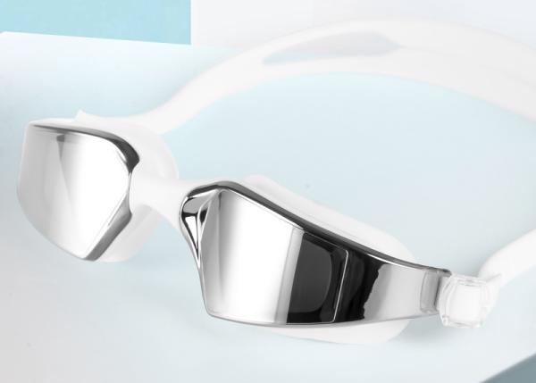 Customized Silicone Swimming Goggles for Adults Wide Vision Professional Swim Glasses with Anti-fog and UV Protection