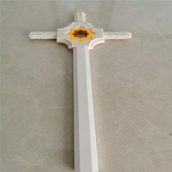 perfil 7*16 de alumínio com o conector transversal da flor e extremidade para o instalador da vitrificação dobro