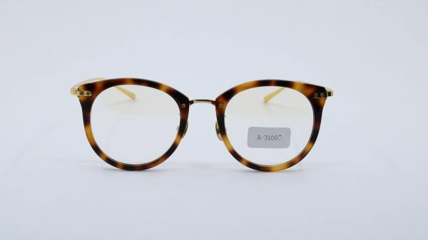 Fashion retro round Eyeglasses for Ladies Daily Eyewear accetate metal eye care frame new inspired
