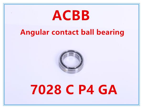 7028 rolamento de esferas angular do contato de C P4 GA