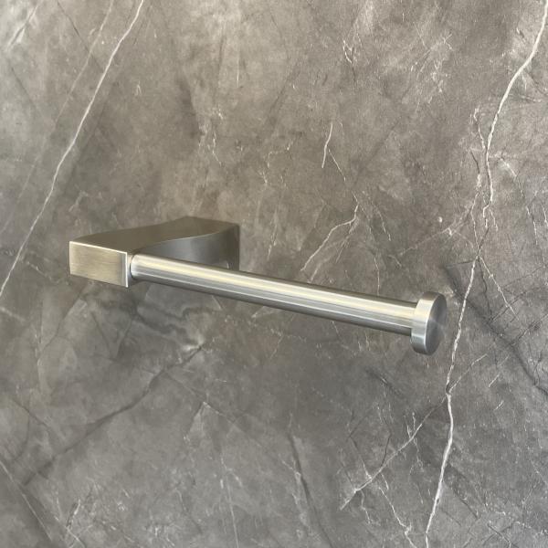 6.6 Inches Length Wall Mount Toilet Paper Roll Holder Satin Finished Anti Rust