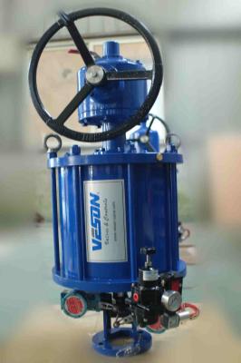 Avivar em linha reta o atuador linear da válvula/operação pneumática do estábulo do atuador da válvula do cilindro