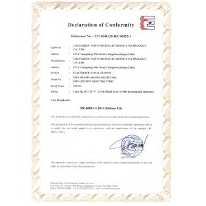 Shanghai Liosou Technology Co.Ltd Certifications