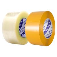 Tape d'emballage BOPP adhésive transparente sur mesure pour le scellage des cartons