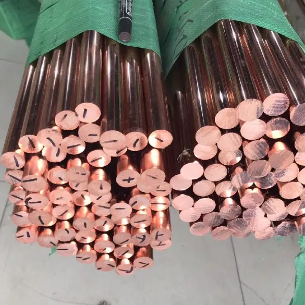 99.9% Pure C11000 Grade ASTM Standard Round Copper Bar and Rod 4-250mm Diameter