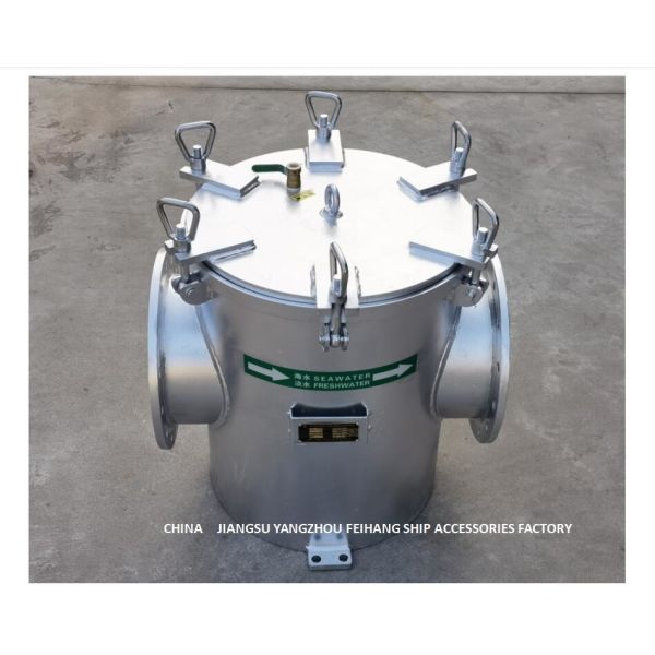 Carbon Steel Galvanized Sea Water Filter Model AS250 CB/T497-2012 For The High Level Subsea Gate Sea Water Strainers