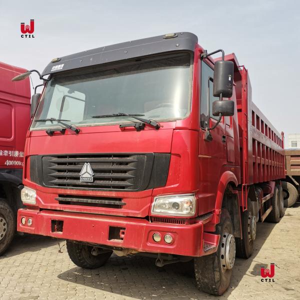 Used Original HOWO 8x4 12 Wheel 40 Ton Heavy Duty Dump Truck