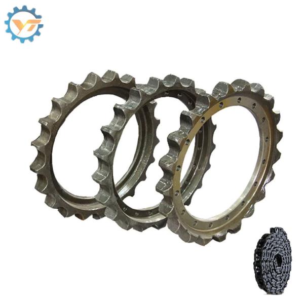 Équipe de vente professionnelle pour ZX210 Yellow Sprocket Rim HITACHI OEM pièces détachées de pellets