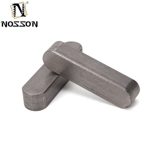 ZINC PLATED BS Standard Stainless Steel DIN6885 Type A Double Round Ends Shaft Parallel Pin Flat Key 8mm 10mm 12mm 14mm 16mm 20mm 25mm 30mm 35mm 40mm 50mm