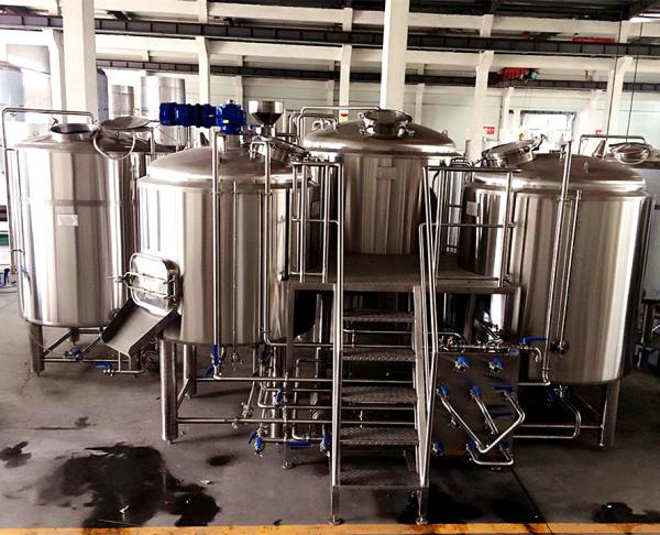 Capacidade de aço inoxidável do material 2000L equipamento industrial/comercial da fabricação de cerveja de cerveja