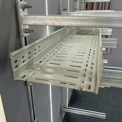Saltwater Resistant Cable Tray Galvanized Steel For Streamlined Cable Organization