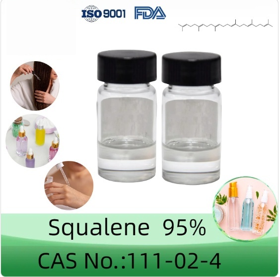 GMP factory supply high purity Squalene CAS:111-02-4 for Cosmetics