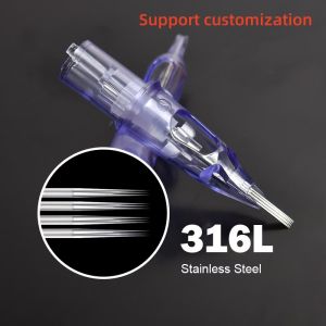 Aiguilles de tatouage jetables de formes personnalisées polies de qualité médicale