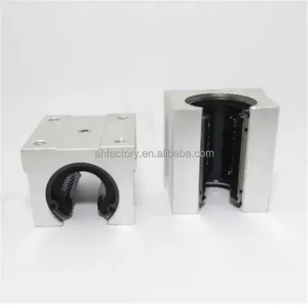 Customizable Length CNC Aluminum Round Linear Guide Rail SBR12 with SBR30UU Slide Block