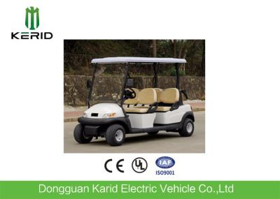 Tipo carrinho barato do combustível do certificado do CE do golfe dos passageiros brancos elétricos do modelo 4 dos carrinhos de golfe para a venda