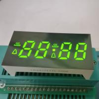 Affichage à LED à anode jaune-vert personnalisé à 7 segments pour la commande du chronomètre du four
