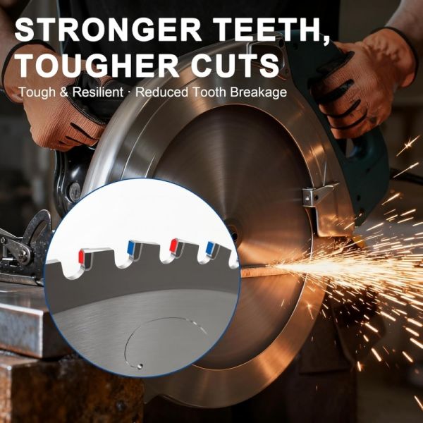 355mm Precision Wood Saw Blade | Large-Capacity 14 72T Crosscut (1 Arbor)