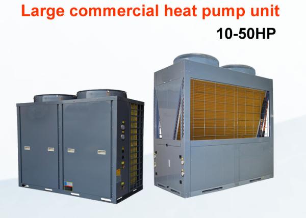 35 - 100 KW Capacity Commercial Air Source Heat Pump , Large Heat Pump