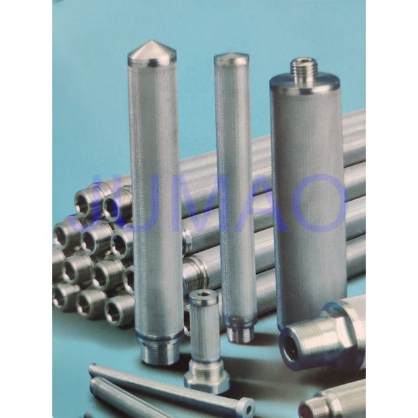 316L Stainless Steel Sintered Filter Elements 40mm Diameter , Tube Shaped