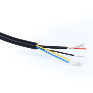 Retractable Spring Loaded Cable for Medical Equipment  Cable and Flame Retardant PVC