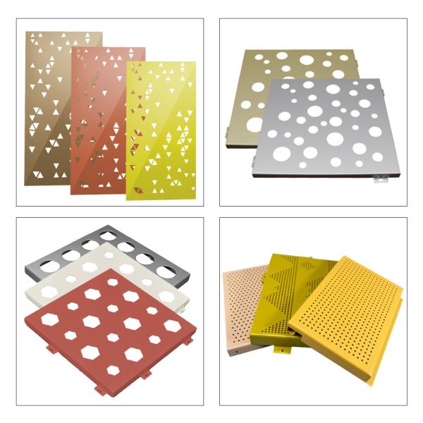Class B1 Fireproof Aluminum Cladding Panel Interior Decoration Pvdf Coating