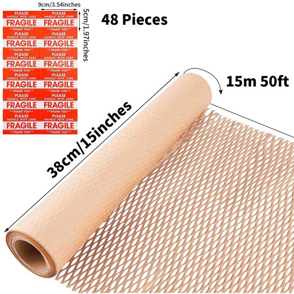 Creatrust 38Cm X50 Kraft Wrapping Sheet Jewelry Toilet Paper Honeycomb Papercreatrust Blue Honeycomb Paper