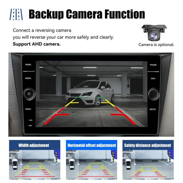 3G/4G Sim Card Connection 8 Screen Size Car Dvd Player Auto Stereo with GPS Navigation