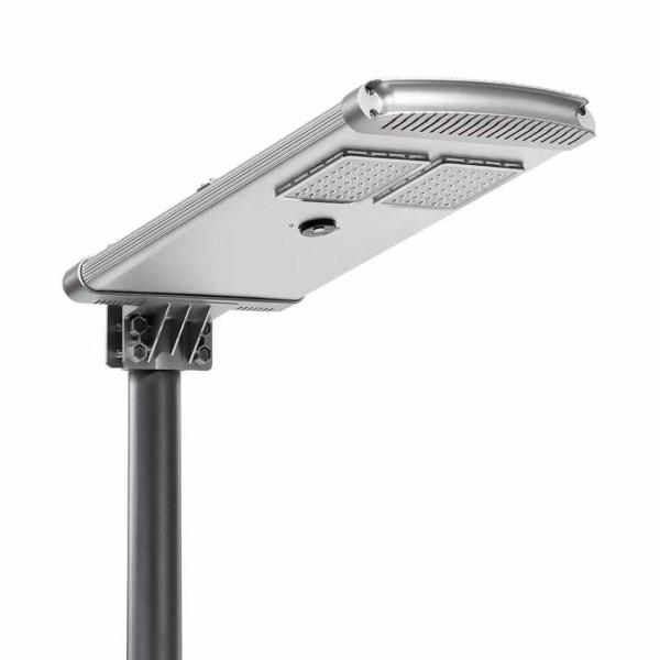 60 Watt Solar Powered Outdoor Street Lights Lithium Battery 42AH/12.8V With Carmon
