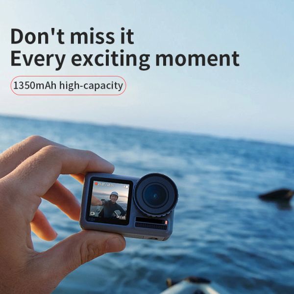 1350mAh 500 Cycles 3.7 Volt Camera Battery Semi Solid State For SJ6000 And SJ5000 Action Cameras