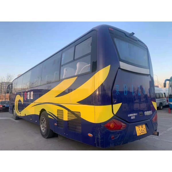 53 Seats LCK6125 Zhongtong Used Coach Bus For Passenger Euro III Coach Bus Passenger Buses