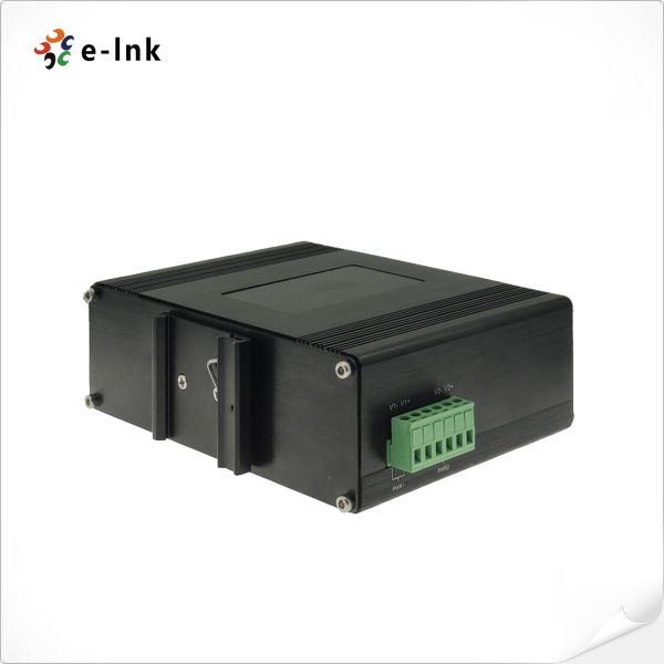 Industrial 8-Port 10/100/1000T 802.3bt PoE + 1-Port 100/1000Base-X Ethernet Switch