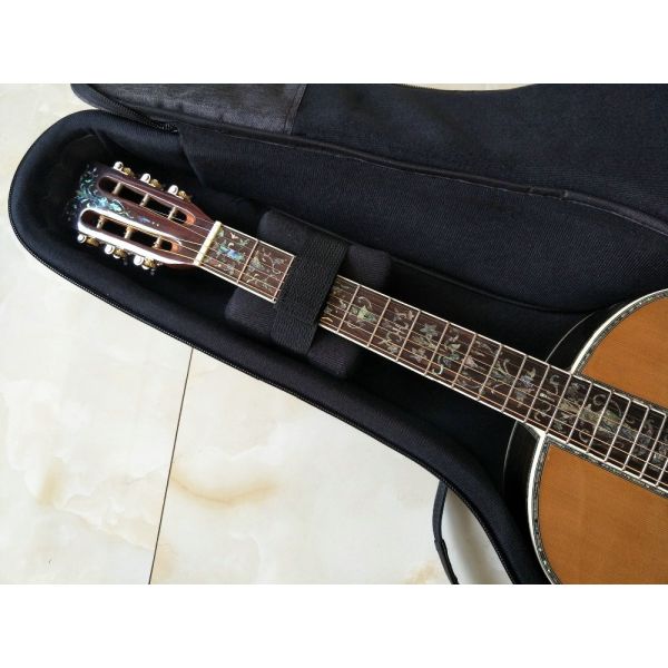39 inches ooo45s Acoustic Guitar Top AAA Solid Red Cedar Abalone Binding Body With Fishman Pickups Rosewood fingerboard