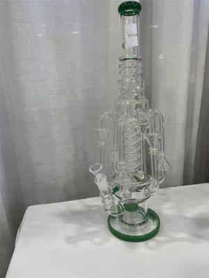 Twin Layer Filter Glass Recycler Bong Tobacco Glass Blunt Bubbler 14mm Bowl