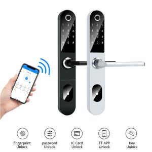 Senha de segurança Cartão-chave eletrônico Fechaduras de porta Smart Home Usado