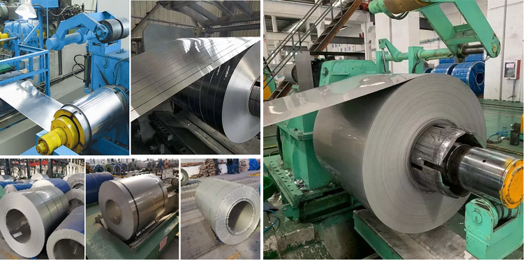 2b 8K Ba HL Stainless Steel Coil Strip Welding 2500mm