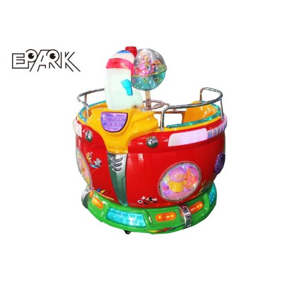 360 Degree Rotation Coin Operated Carousel Baby Indoor Amusement Games For Restaurant